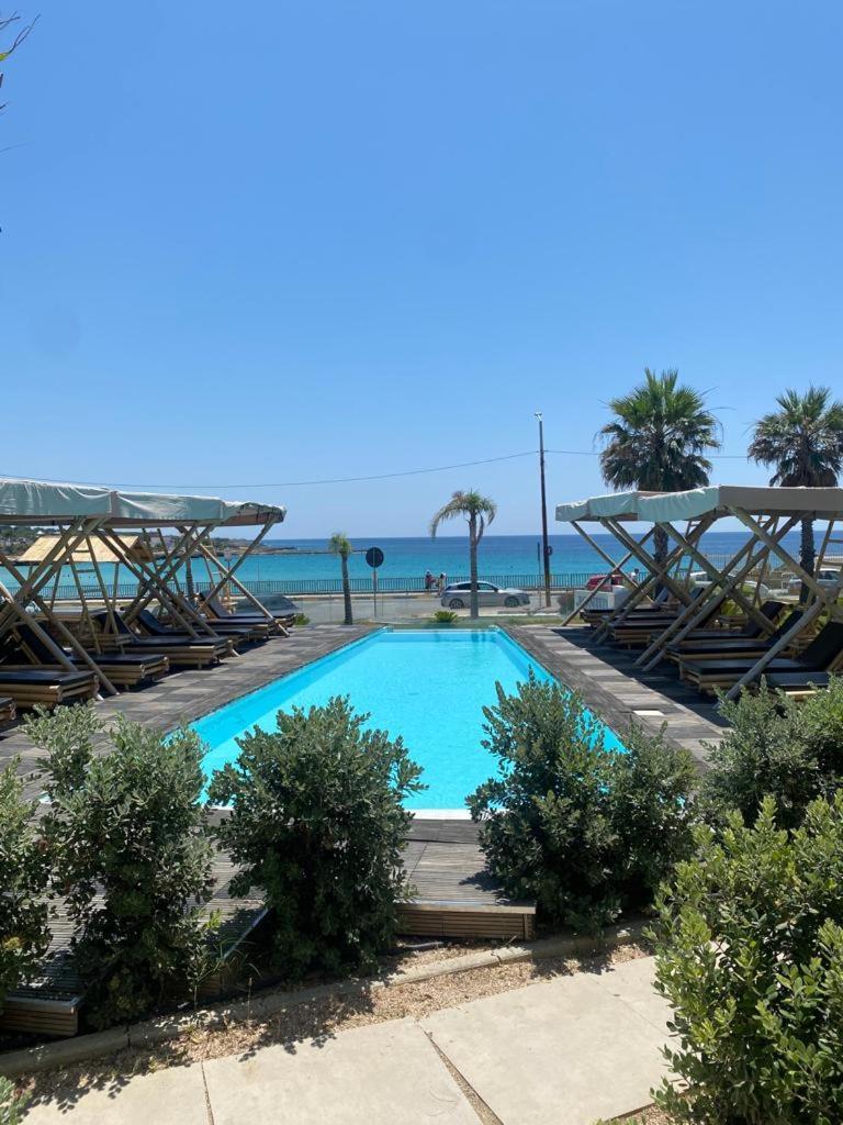 Jonium Hotel - Amazing Sea View And Swimming Pool Pulsano Luaran gambar