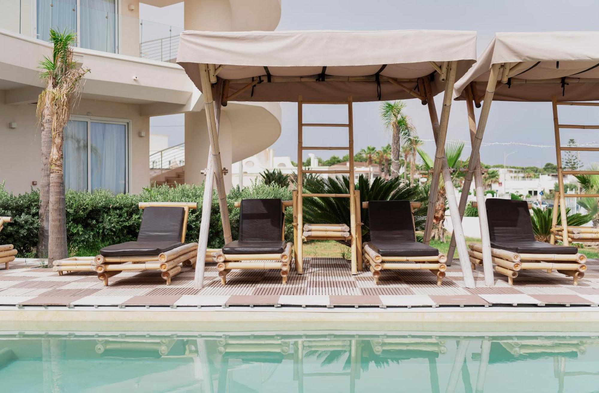 Jonium Hotel - Amazing Sea View And Swimming Pool Pulsano Luaran gambar
